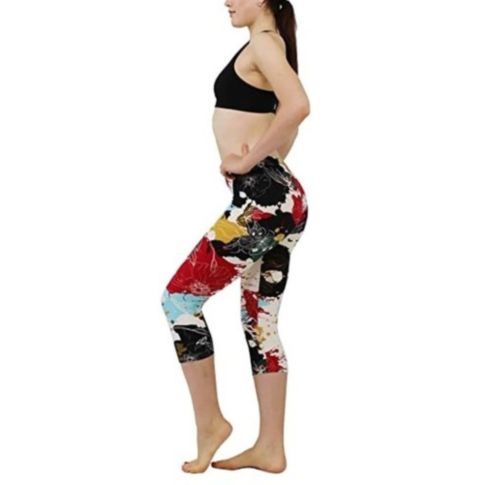 🎁 COMFY LEGGINGS Women's Capri Length Buttery Soft Yoga Workout